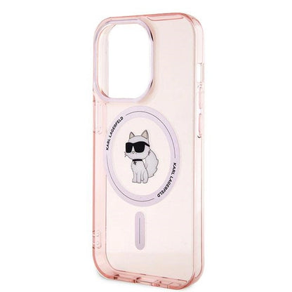 Karl Lagerfeld IML Choupette MagSafe case for iPhone 14 Pro Max - pink_5