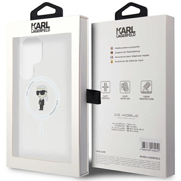 Karl Lagerfeld IML Ikonik MagSafe case for Samsung Galaxy S24 Ultra - transparent_7