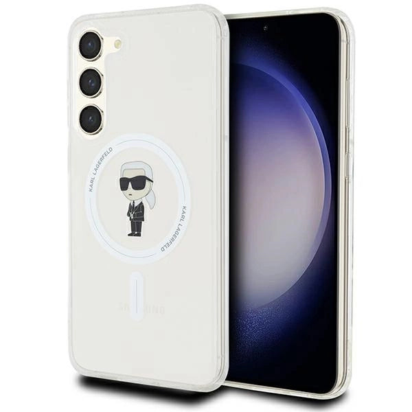 Karl Lagerfeld IML Ikonik MagSafe case for Samsung Galaxy S24+ - transparent_0