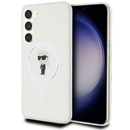 Karl Lagerfeld IML Ikonik MagSafe case for Samsung Galaxy S24+ - transparent_0