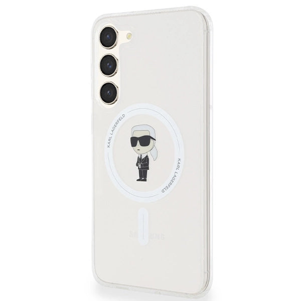 Karl Lagerfeld IML Ikonik MagSafe case for Samsung Galaxy S24+ - transparent_1