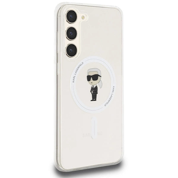 Karl Lagerfeld IML Ikonik MagSafe case for Samsung Galaxy S24+ - transparent_3