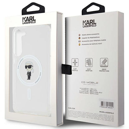 Karl Lagerfeld IML Ikonik MagSafe case for Samsung Galaxy S24+ - transparent_7