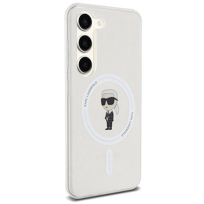Karl Lagerfeld IML Ikonik MagSafe case for Samsung Galaxy S24 - transparent_3