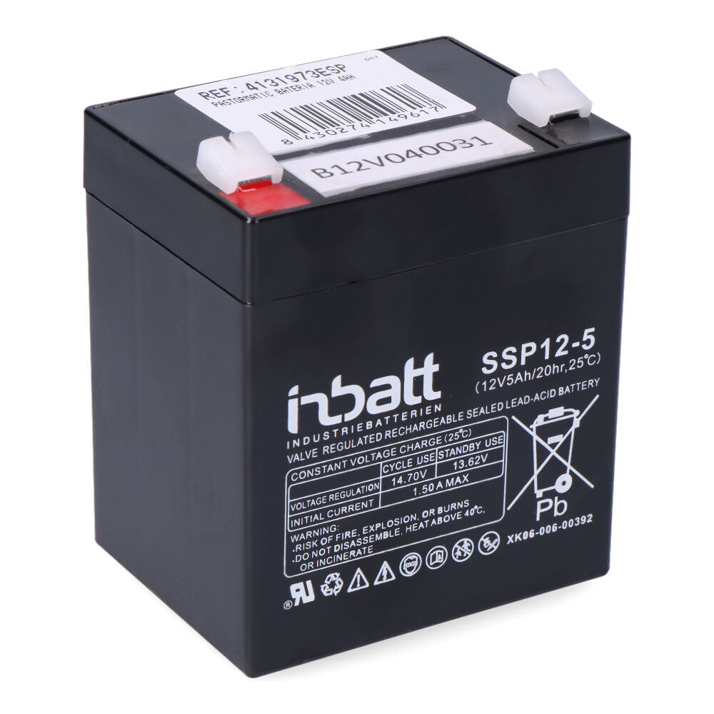 Bateria 12v 5ah para pastor 300 pastormatic_0