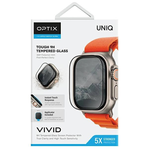 Uniq Optix Vivid glass for Apple Watch Ultra 49mm with applicator_7