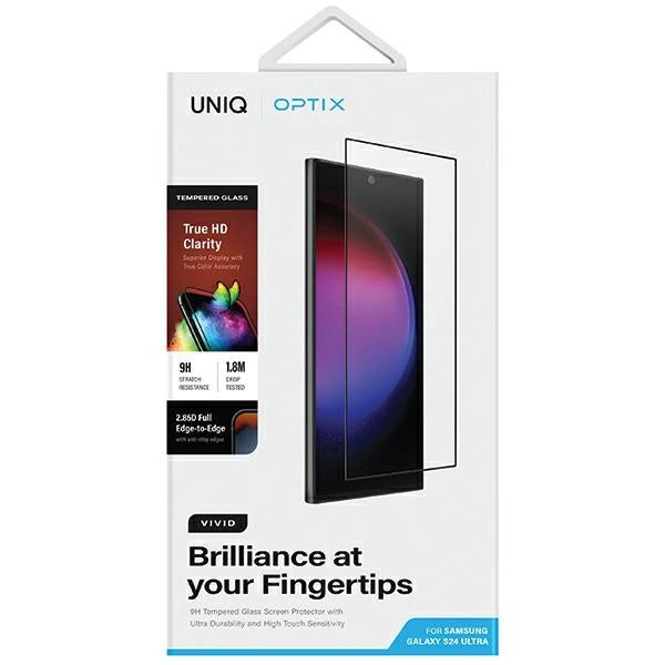 Uniq Optix Vivid glass for Samsung Galaxy S24 Ultra with applicator_1