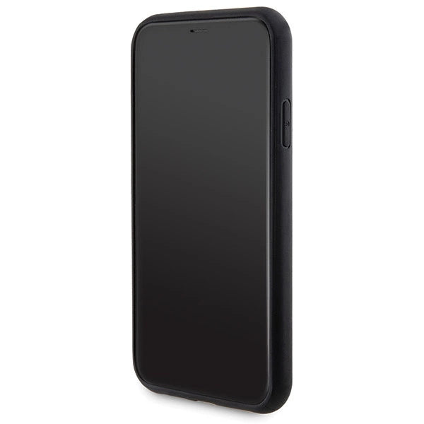 Guess 4G Metal Logo case set for iPhone 11 + 5000mAh MagSafe power bank - black_4