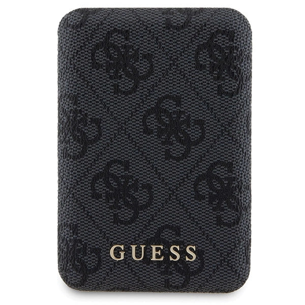Guess 4G Metal Logo case set for iPhone 11 + 5000mAh MagSafe power bank - black_7