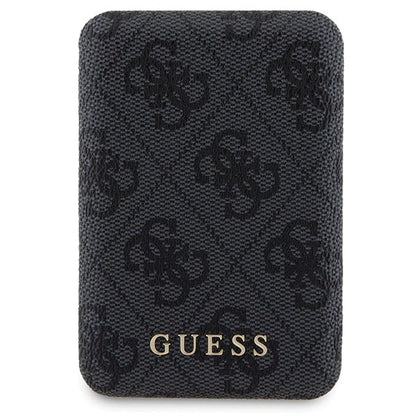 Guess 4G Metal Logo case set for iPhone 11 + 5000mAh MagSafe power bank - black_7