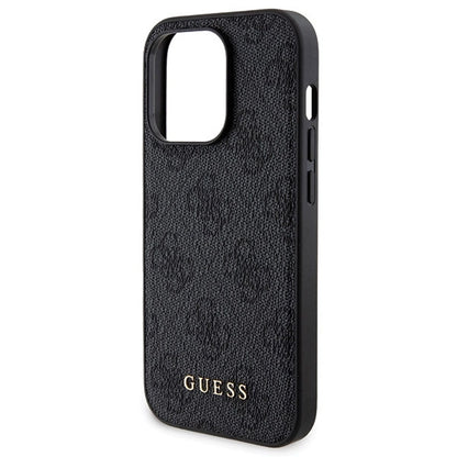 Guess 4G Metal Logo case set for iPhone 14 Pro + 5000mAh MagSafe power bank - black_5