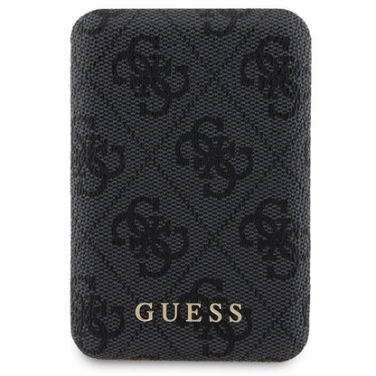 Guess 4G Metal Logo case set for iPhone 14 Pro + 5000mAh MagSafe power bank - black_7