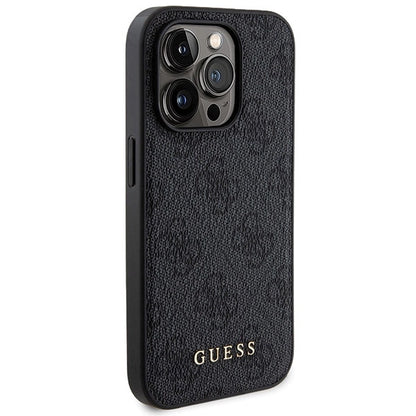 Guess 4G Metal Logo Case Set for iPhone 14 Pro Max + 5000mAh MagSafe Powerbank - Black_3
