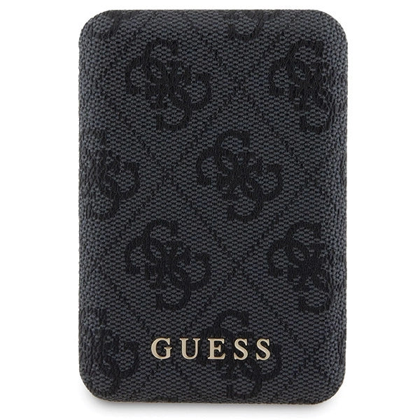 Guess 4G Metal Logo Case Set for iPhone 14 Pro Max + 5000mAh MagSafe Powerbank - Black_7