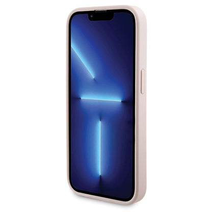Guess 4G Metal Logo case set for iPhone 15 Pro Max + 5000mAh MagSafe power bank - pink_4