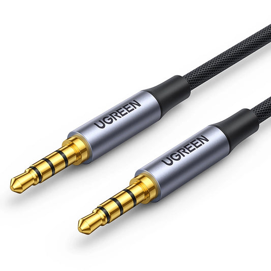 Ugreen AV183 cable 10648 mini jack 3.5mm / mini jack 3.5mm 1m - gray_0