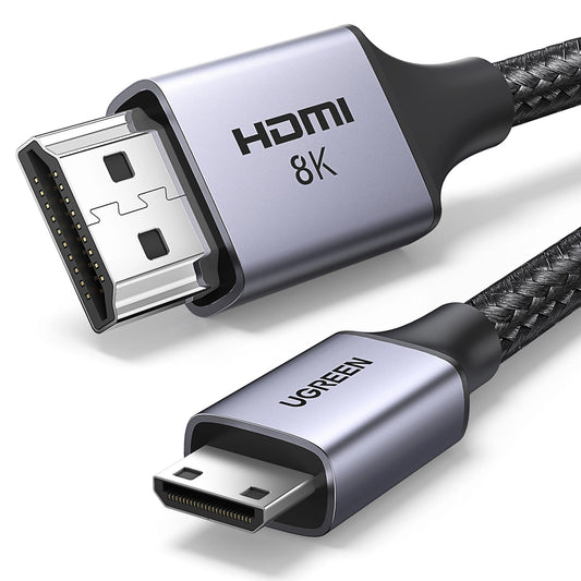 Ugreen HD163 15514 mini HDMI / HDMI 2.1 8K cable 1m - gray_0