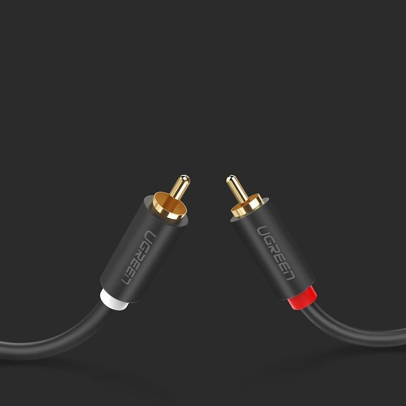 Ugreen AV104 10519 audio cable 2RCA (male) / 2RCA (male) 3m - gray_13