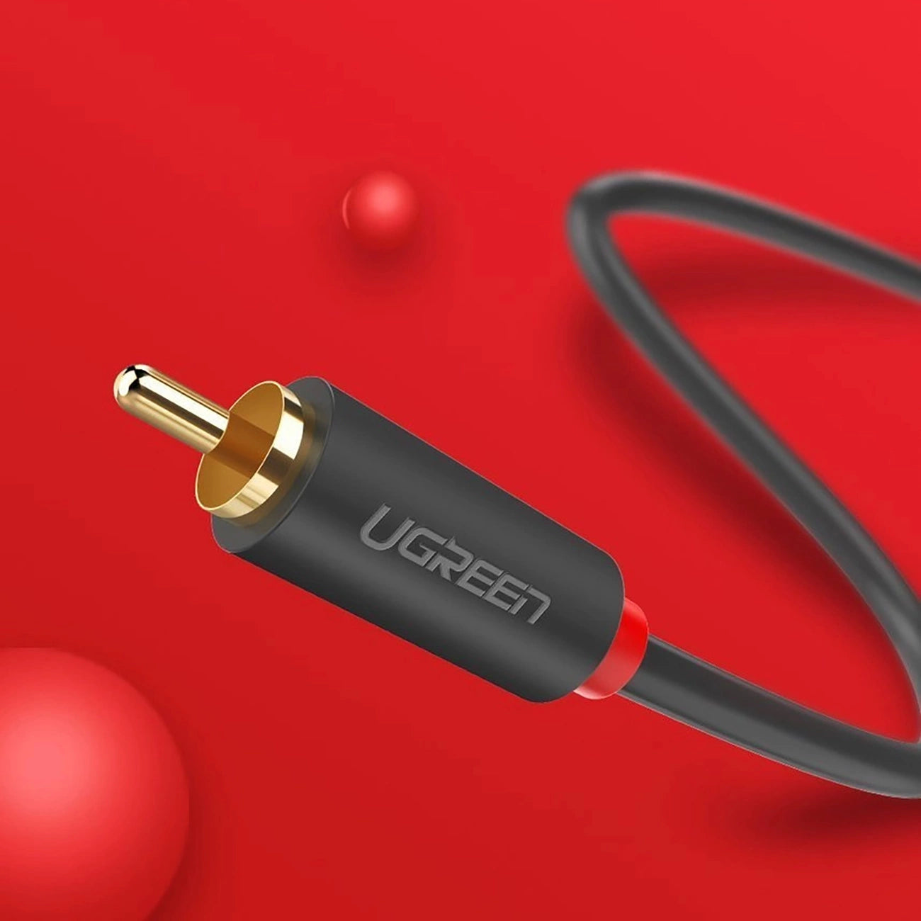 Ugreen AV104 10519 audio cable 2RCA (male) / 2RCA (male) 3m - gray_15