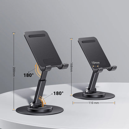 Ugreen LP805 desk stand for phone tablet - black_5