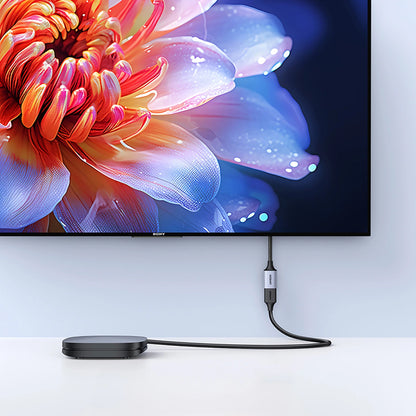 Ugreen HD165 HDMI (Male) / HDMI (Female) 8K Cable 0.15m - Gray_2