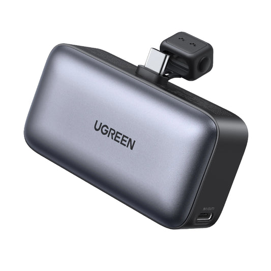 UGREEN 5000mAh Power Bank with Built-in USB-C Connector_0