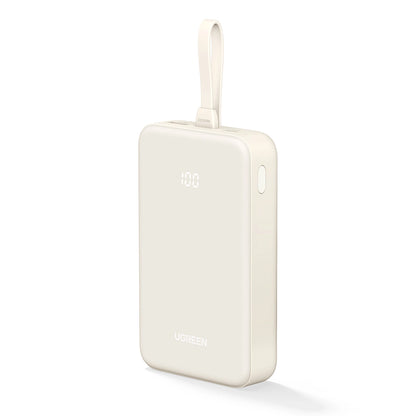 UGREEN 20000mAh Power Bank with Built-in Cable white_3