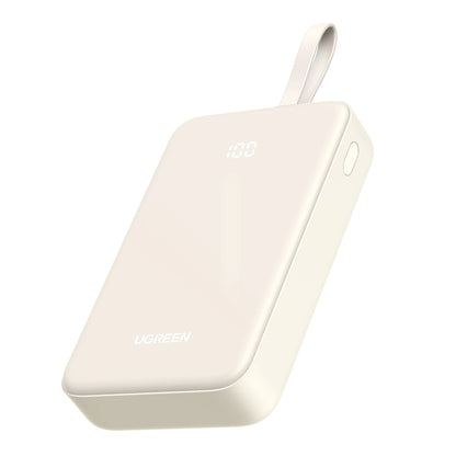 UGREEN 20000mAh Power Bank with Built-in Cable white_1