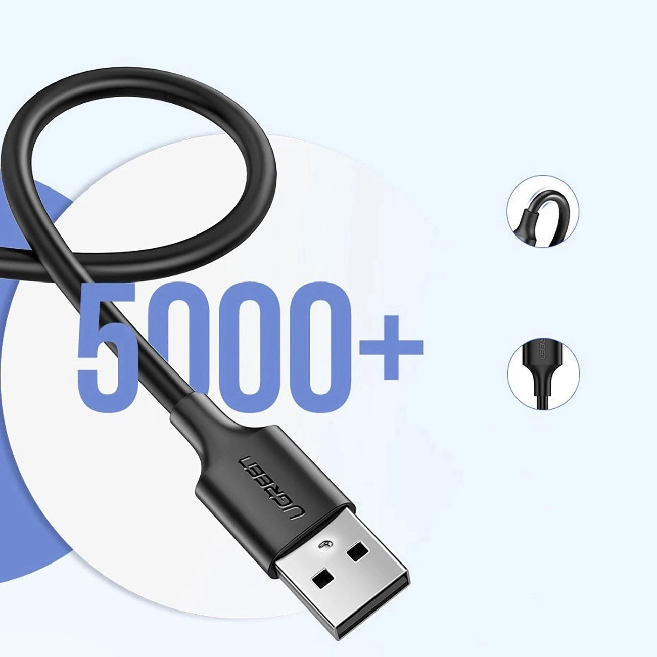 Ugreen US289 60135 micro USB / USB-A cable 0.5m - black_6