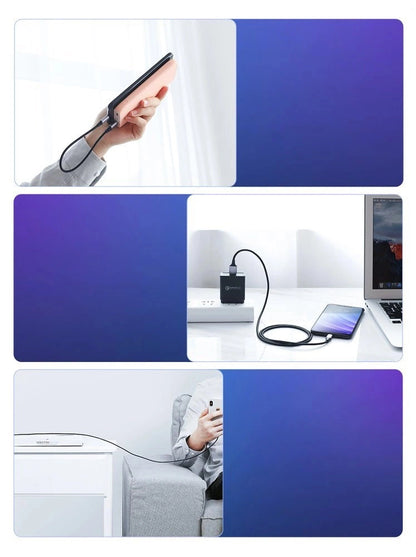 Ugreen US288 60127 USB-A / USB-C QC 3.0 3A Cable 1.5m - Gray_9