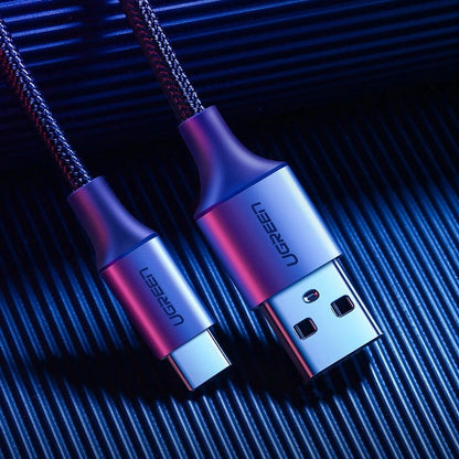 Ugreen US288 60127 USB-A / USB-C QC 3.0 3A Cable 1.5m - Gray_1