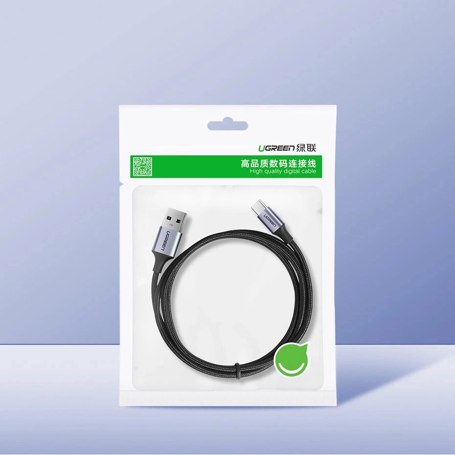 Ugreen US288 60127 USB-A / USB-C QC 3.0 3A Cable 1.5m - Gray_8