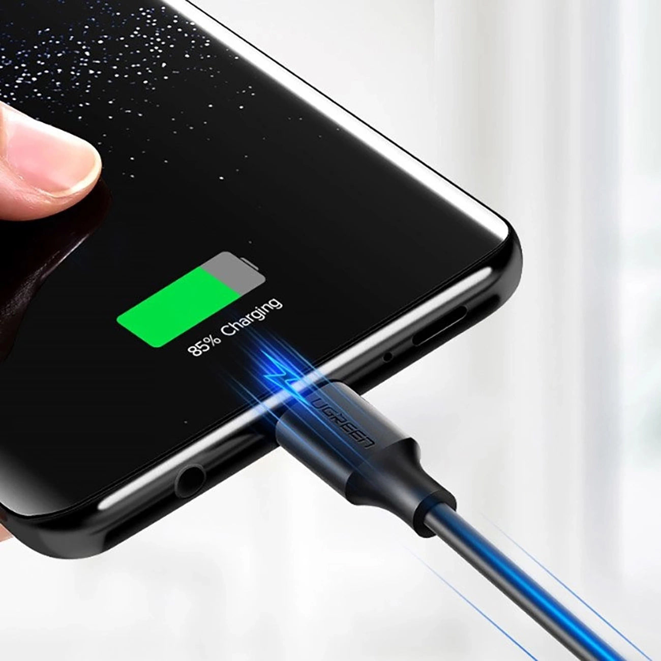 Ugreen US184 20883 USB-A 3.0 / USB-C 3A cable 1.5m - black_3