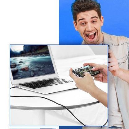 Ugreen US284 70255 USB-A (straight) / USB-C (angled) 3A Cable 3m - Gray_9
