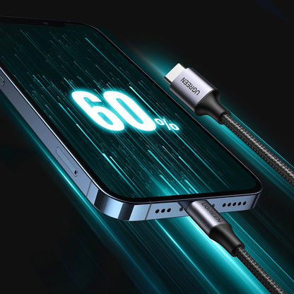 Ugreen US304 60760 Lightning - USB-C 2.0 MFi Cable 1.5 m - Gray_9