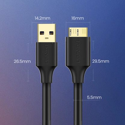 Ugreen US130 10840 USB-A 3.0 - micro USB-B cable 0.5m - black_9
