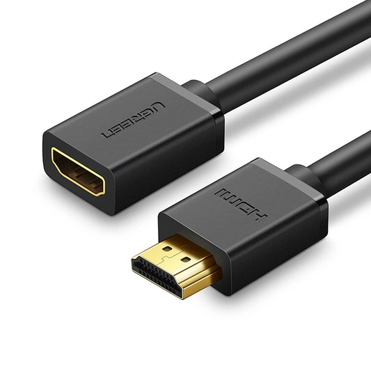 Ugreen HD107 10145 HDMI (Male) - HDMI (Female) 4K Cable 3m - Black_0