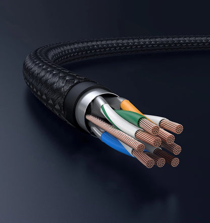 Ugreen NW153 Ethernet RJ45 Cat8 Cable Copper Core 1.5m - Black_17