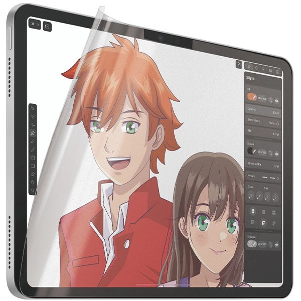 Antibacterial PanzerGlass GraphicPaper foil with a glare filter for iPad Air 13" 2024 / iPad 10.9"_1
