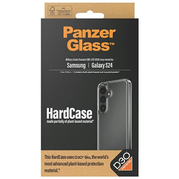 PanzerGlass HardCase with D3O® Bio and Military Grade certification for Samsung Galaxy S24 - transparent_3