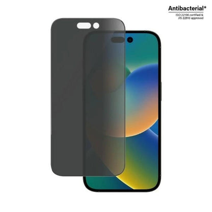 PanzerGlass Ultra-Wide Fit Antibacterial Privacy Tempered Glass for iPhone 14 Pro_2