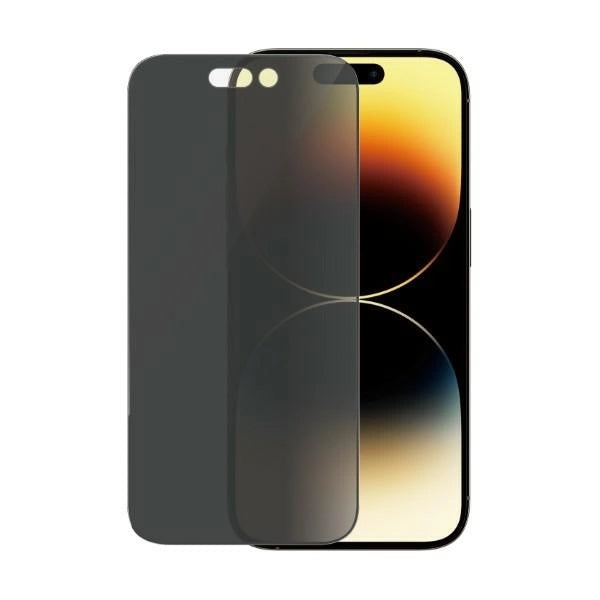 PanzerGlass Ultra-Wide Fit Antibacterial Privacy Tempered Glass for iPhone 14 Pro_3