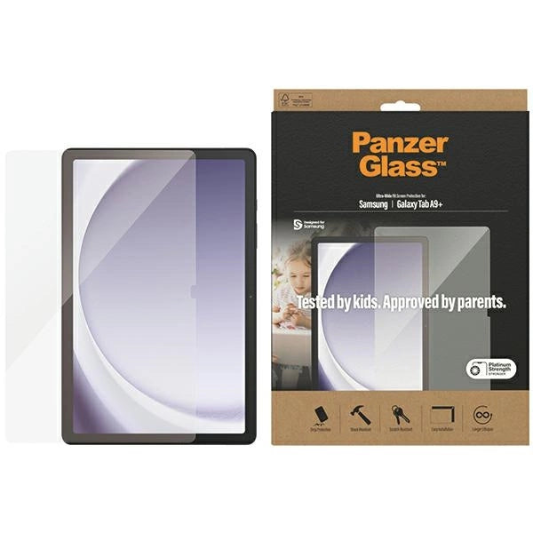 PanzerGlass Ultra-Wide Fit tempered glass for Samsung Galaxy Tab A9+_0