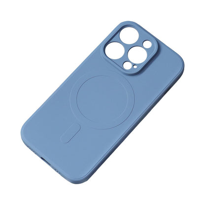 MagSafe compatible silicone case for iPhone 15 Pro Silicone Case - navy blue - OUTLET_0