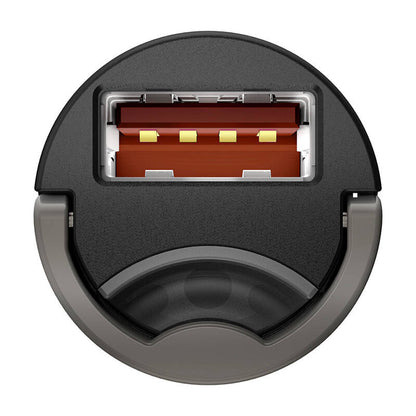 Baseus Tiny Star Mini Quick Charge Car Charger USB Port 30W Grey_13