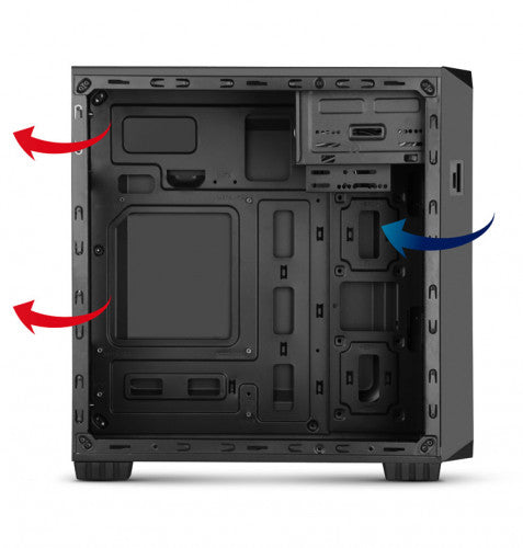 NOX Coolbay MX2 Mini Tower Negro_7