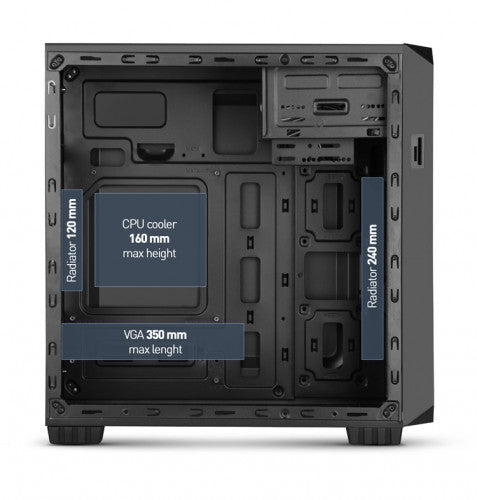 NOX Coolbay MX2 Mini Tower Negro_8