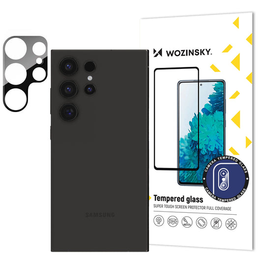 9H Tempered Glass for Wozinsky Full Camera Glass for Samsung Galaxy S24 Ultra_0