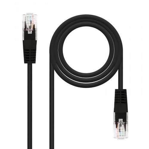 Nanocable 10.20.0101-BK cable de red Negro 1 m Cat5e U/UTP (UTP)_0