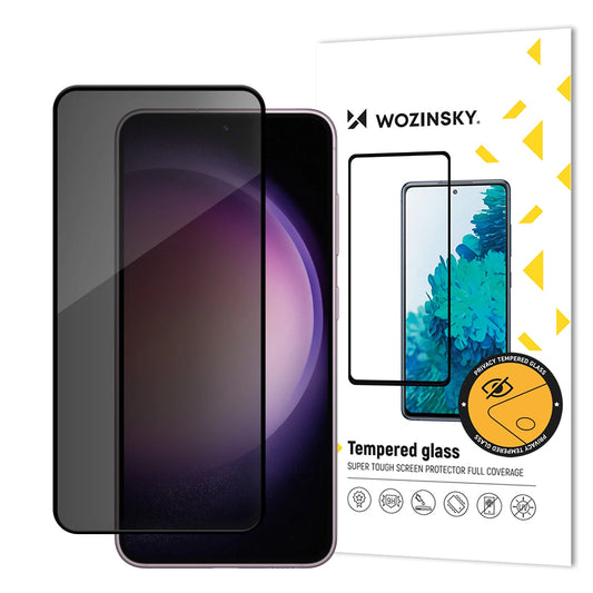 Wozinsky Privacy Glass Tempered Glass Privacy with Anti-spy Filter for Samsung Galaxy S24_0